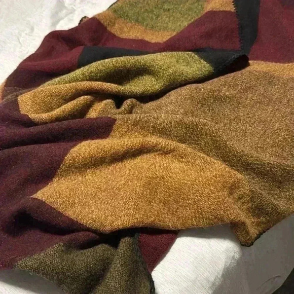 Vintage Express reversible oversized poncho - Picture 8 of 8